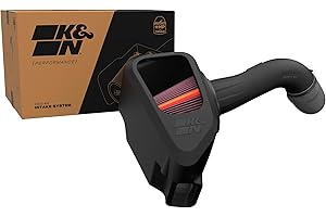 K&N NextGen Cold Air Intake System: High-Flow Cotton Filter: Compatible with 2020-2025 Chevrolet/GMC: Silverado 2500 & 3500, Sierra 2500 & 3500, 50-3103