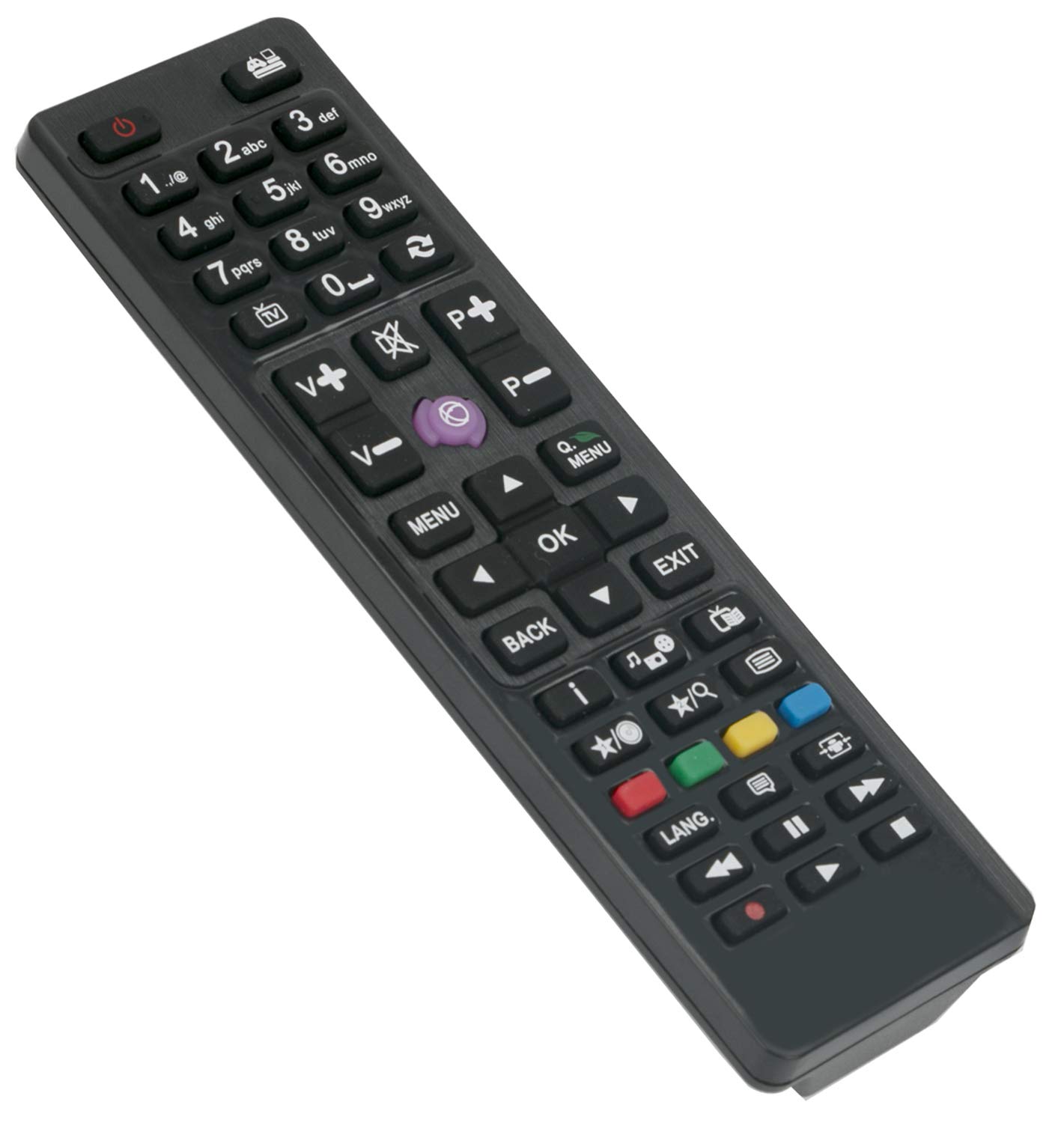 VINABTY RC4849 RC4875 RC4870 Sub RM-C3182 Replacement Remote Control Fit for Bush Sub RC4875 DLED40287FHD ELED40287FHDDVD DLED32265HDDVDB