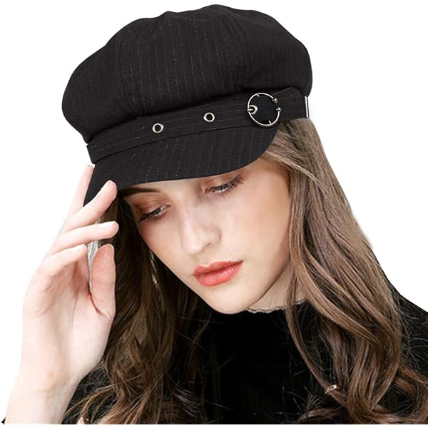 1793 Women\'s Lace Flower Wool Beret Cap Headwear Black Womens Lace Flower Wool Beret Cap, Headwear, Beanie, Black  main image 3