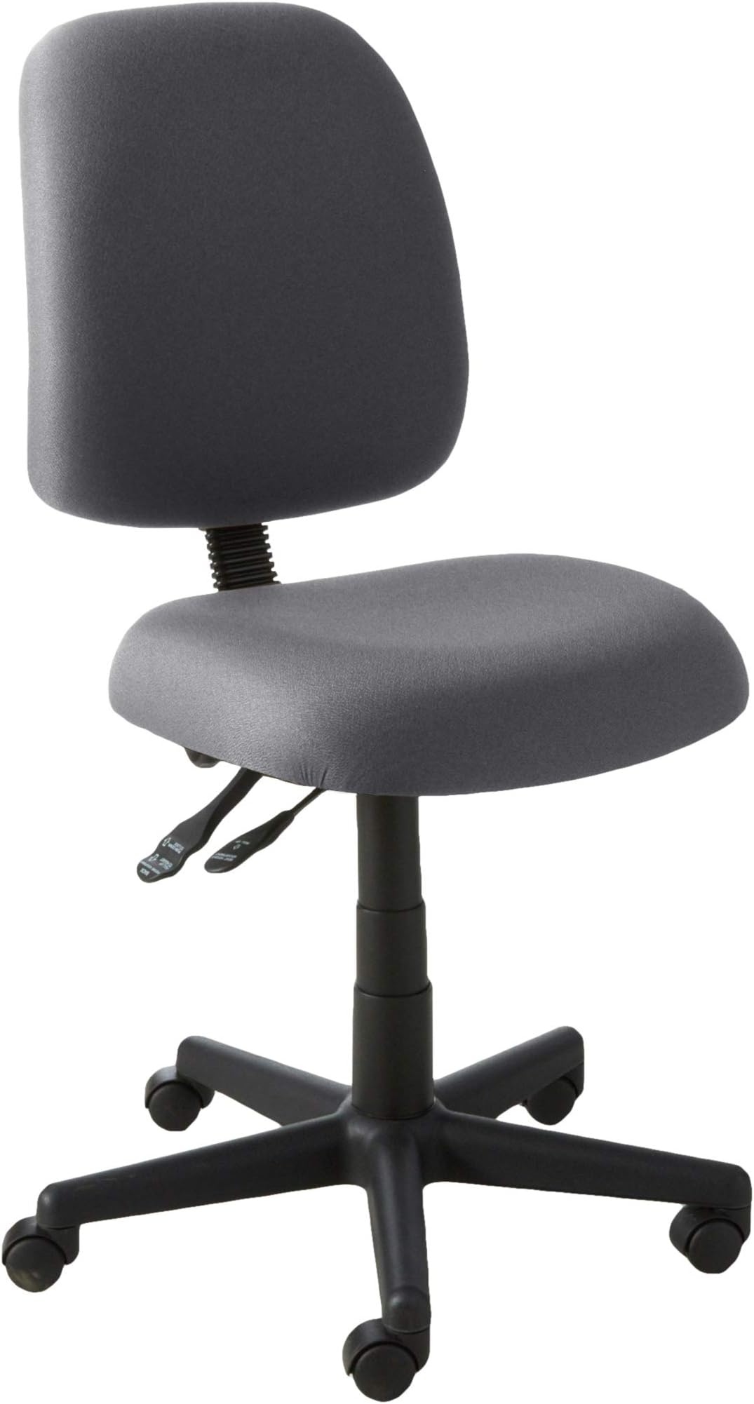 OFM Core Collection Posture Series Armless Mid-Back Task Chair, in Gray