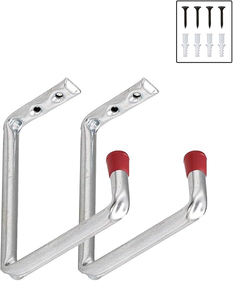 Sevgty Heavy Duty Ceiling Mounted Garage Storage Utility Hooks 2