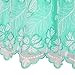 LK36 Girls Dress Turquoise Butterfly Embroidered Halter Dress Party Size 12