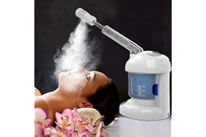Kingsteam Facial Steamer - Ozone Steamer with Extendable Arm - Professional Nano Ionic Facial Steamer for Deep Cleaning - Portable for Personal Care Use at Home or Salon