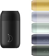 Chilly's Series 2 Coffee Cup Abyss Black 340ml Double Walled Stainless view 1