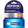 Abreva Cream Tube Cold Sore Treatment, Heals your cold sore in 4.1 days*, Contains docosanol to protect healthy cells against