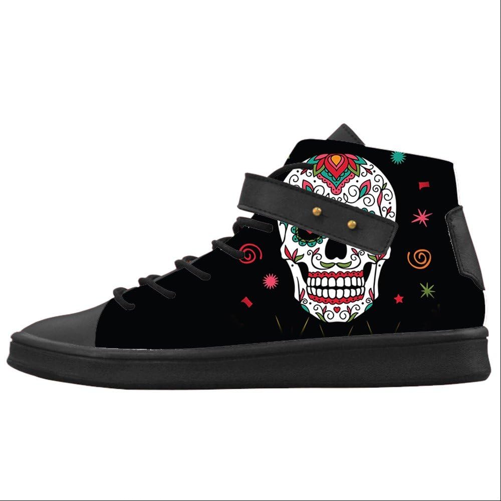 Dalliy Custom Skull Women's Canvas Shoes Footwear Sneakers Shoes