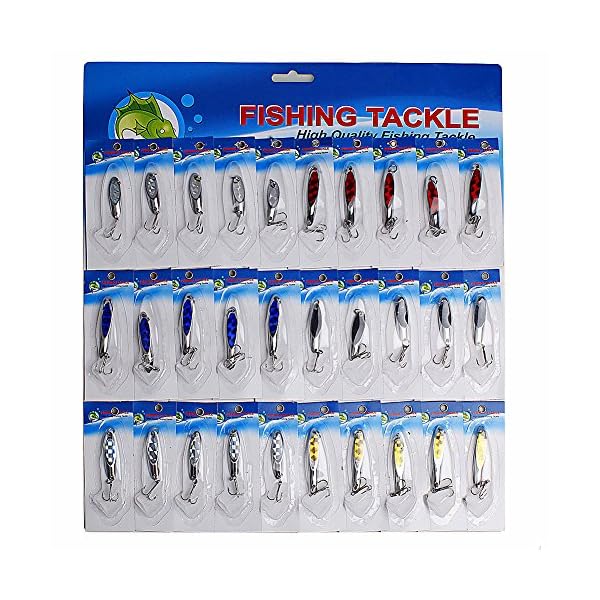 Sougayilang-30pcs-5-Styles-Metal-Spoon-Fishing-Lure-with-Treble-Hooks Sougayilang-30pcs-5-Styles-Metal-Spoon-Fishing-Lure-with-Treble-Hooks
