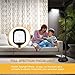 SHINE HAI LED Floor Lamp - Dimmable Natural Daylight Sunlight LED Reading and Craft Standing Light Full Spectrum- Adjustable Gooseneck in Any Direction for Living Room Bedroom Office - Black