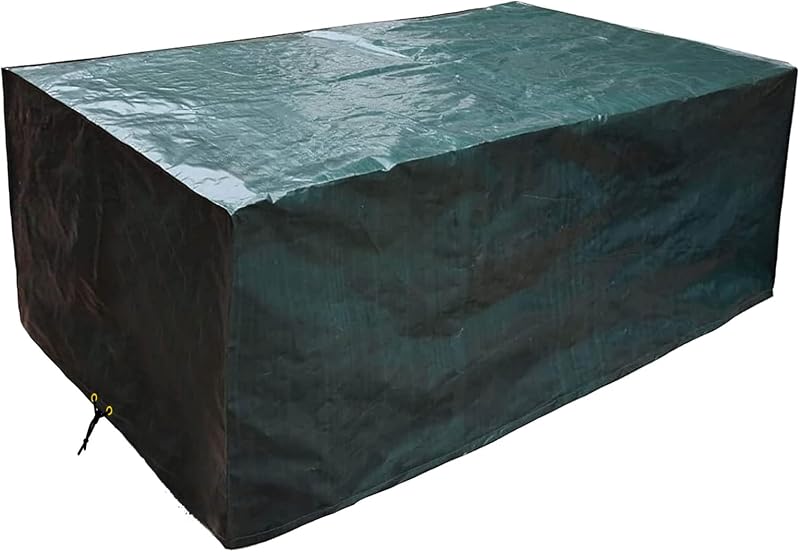 PATIO PLUS Outdoor Furniture Set Cover 200x160x70cm Green Rectangular
