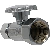 2 Pack XFITTING 3/8" OD Compression x 1/2" Female NPT Straight Valve