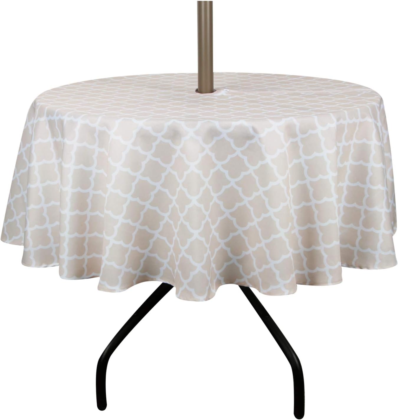 ColorBird Elegant Trellis Outdoor Tablecloth Waterproof