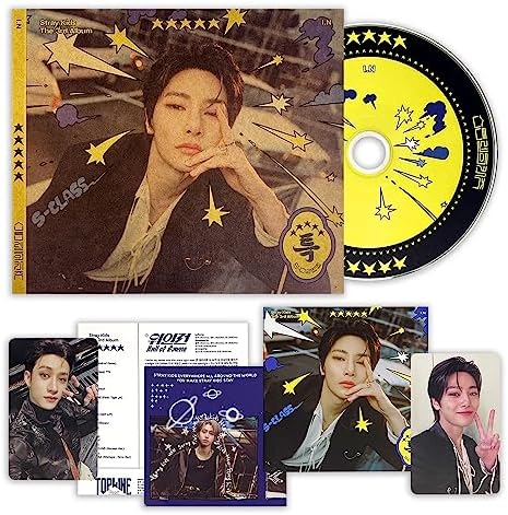 Amazon.com: Stray Kids - 5-Star [DIGIPACK VER.] 3rd Album+Pre