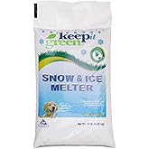 Snow Joe Keep It Green Pet Friendly Snow Melt Salt Pellets, 20 lbs