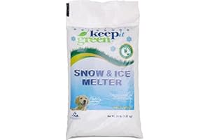 Snow Joe Keep It Green Pet Friendly Snow Melt Salt Pellets, 20 lbs