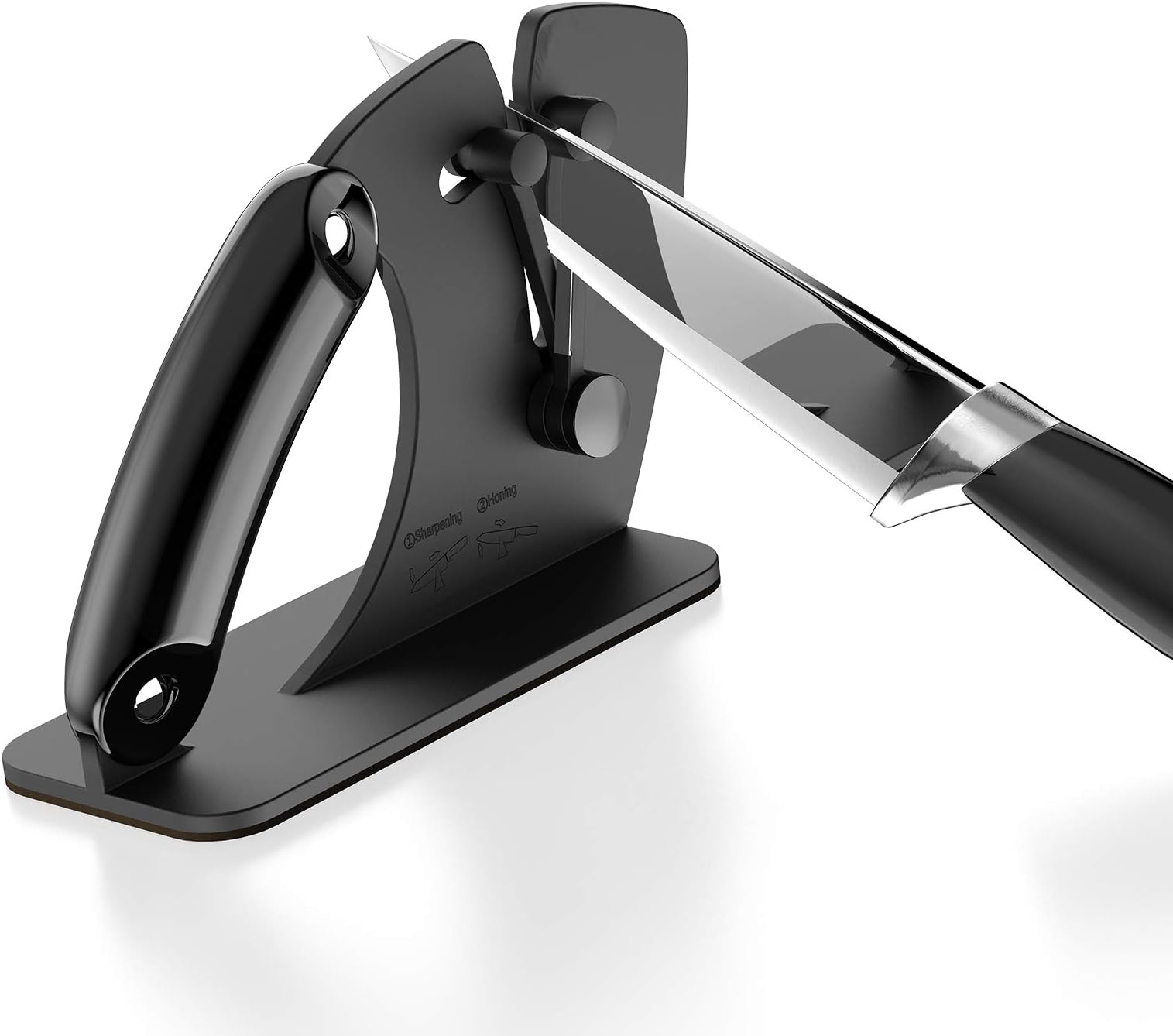 Knife Sharpener, LOFTER Upgrade Bracket Edge Kitchen Sharpener