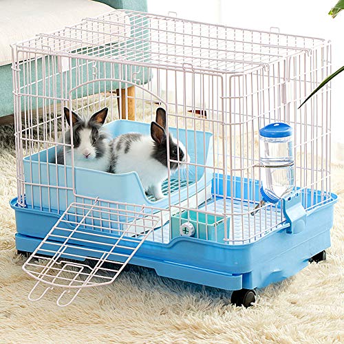 corner rabbit cage