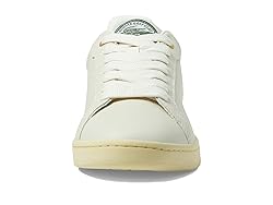 Lacoste Mens Carnaby Pro, Off Wht/Grn, 9.5