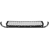ALMULOO Lower Grill Compatible with 2013-2015 Accord Grille | Front Lower; Replacement for 71103T2AA00 HO1036114 Plastic (PP)