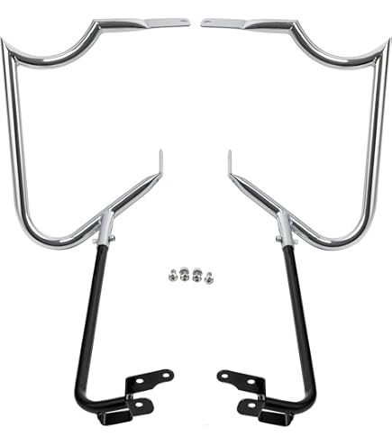 The El Rey Saddlebag Guards And Rails - Touring // 4 Week Production Lead Time Black / 2009 - 2013 Touring - View #8