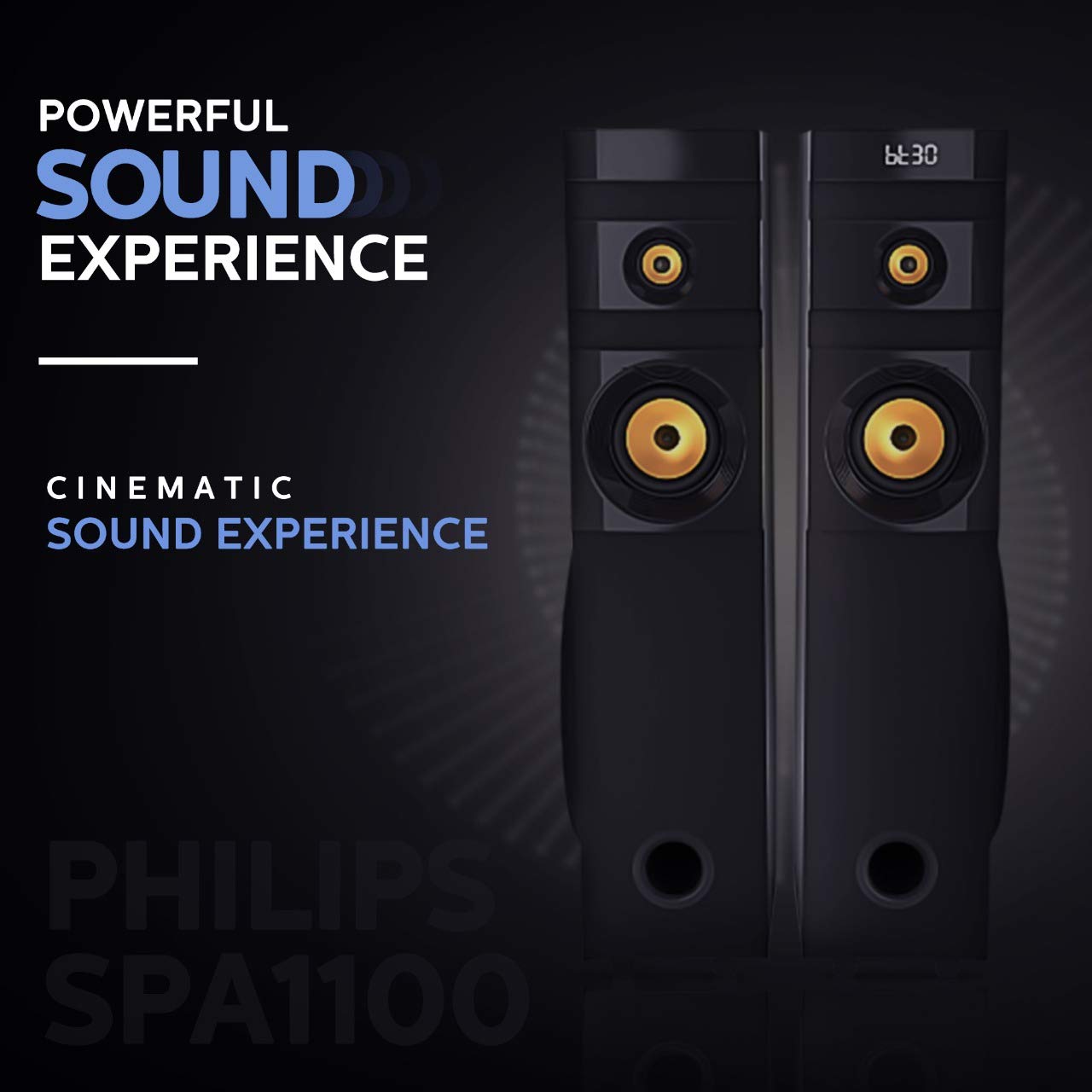 Philips Audio Tower Speaker SPA1100/94 