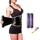 Hayunfiys 60 Meters Black Osmotic Plastic Body Wrap,Workout &amp; Sweat Enhancer Stomach Film Body Applicator Power Wrap,DIY Sauna Wrap(2 Rolls)