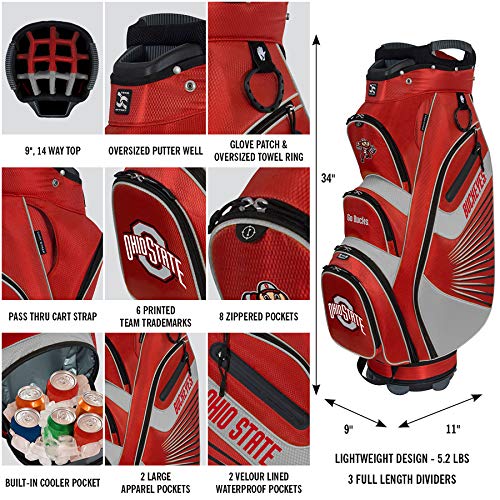 Team Effort Central Florida Knights The Bucket Ii Cooler Cart Bag