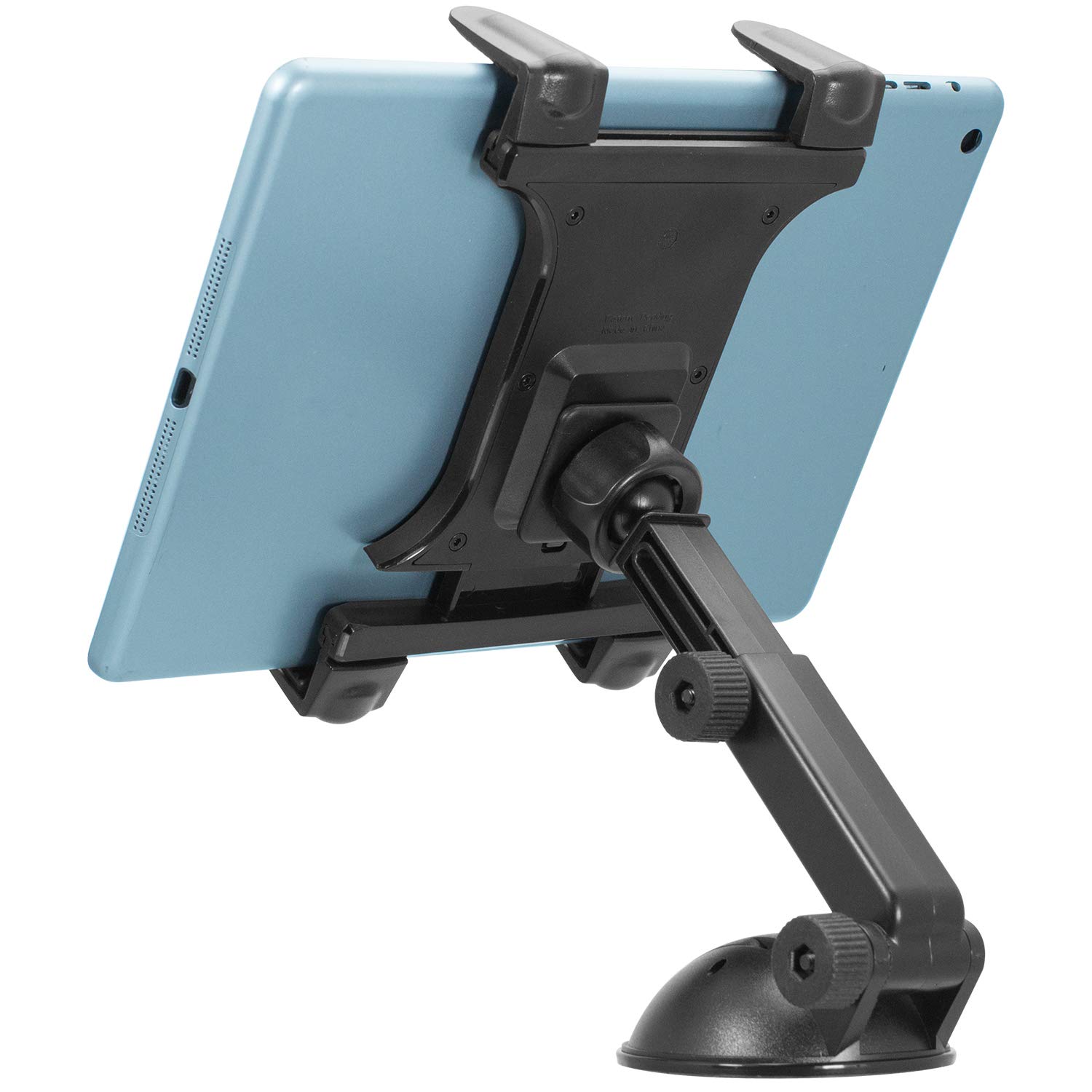 iBolt Tabdock Slim Suction Cup Extender -Holder/Mount for your windshield, Dashboard, or desk - compatible with all 7"-18.4" Tablets: iPad Pro, Samsung Galaxy Tab, Google Nexus