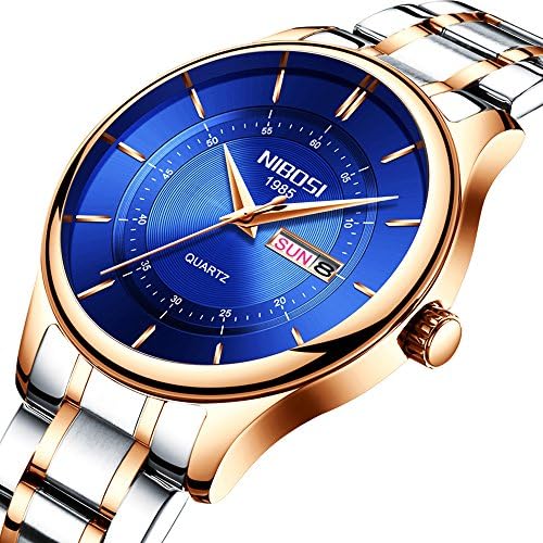 Watch Mens Watches Full Steel Waterproof Sport Watch Analog Quartz Watch Men luxury Business Black Wristwatch