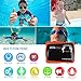 Kids Camera, Digital Waterproof Camera for Children with 3M Waterproof, 2 Inch LCD Screen, 12MP HD Resolution, 8X Digital Zoom and Flash with A 8G SD Card and Non-Rechargeable Battery