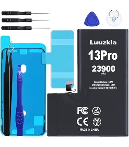Batteria Sostitutiva Aousavo Per IPhone 13 Pro – Modelli A2656/A2483/A2636/A2638/A2639/A2640 - 2