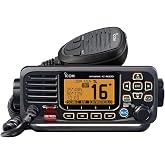 Icom IC-M330G Ultra Compact VHF Marine Transceiver with GPS - Black