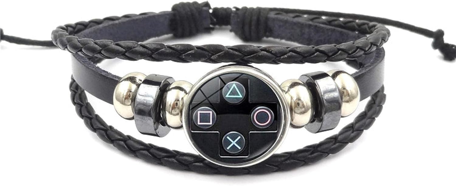 Coole VideospielController geflochtenes Armband Männer Gaming Gamer