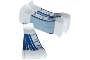 The Coin-Tainer Co. $100 Currency Band, Blue, 1000 Count