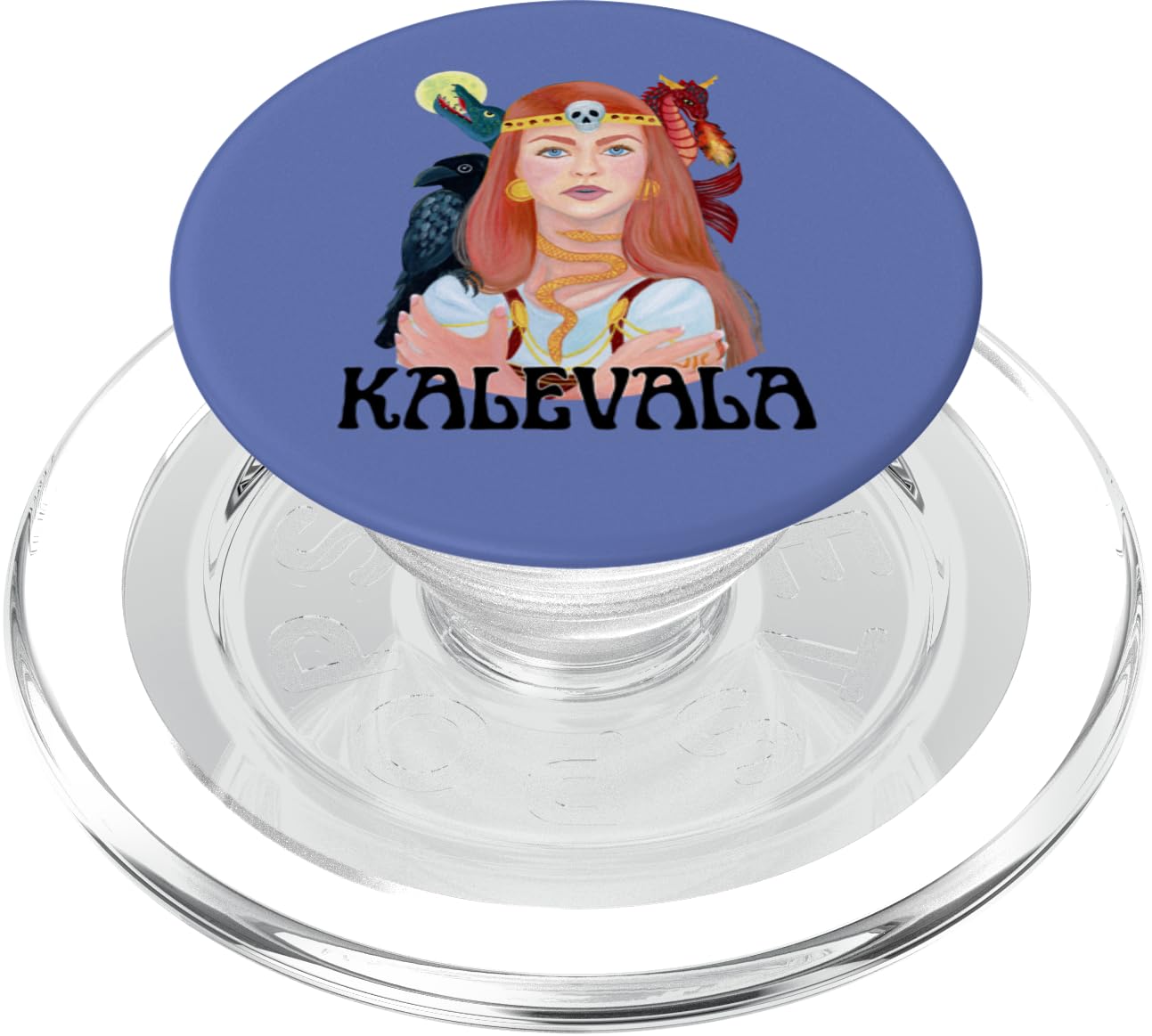 KALEVALA - Finnish Mythology Adventure Heroine PopSockets PopGrip for MagSafe