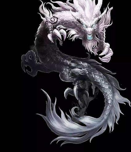 Amazon Co Jp Qmglbg 5dダイヤモンド塗装 空飛ぶドラゴン風景ダイヤモンド絵画クリスタルラインストーン工芸家の装飾お土産30 40cm ホーム キッチン