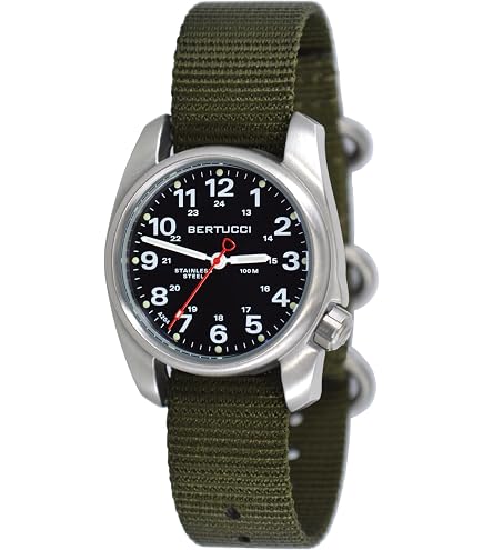 Amazon.com: BERTUCCI® Stainless Steel Field Watch - A-2S Field