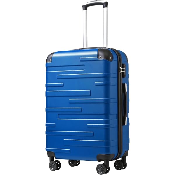 Amazon.com: Coolife Hardside ABS Luggage, TSA Lock, Spinner Wheels