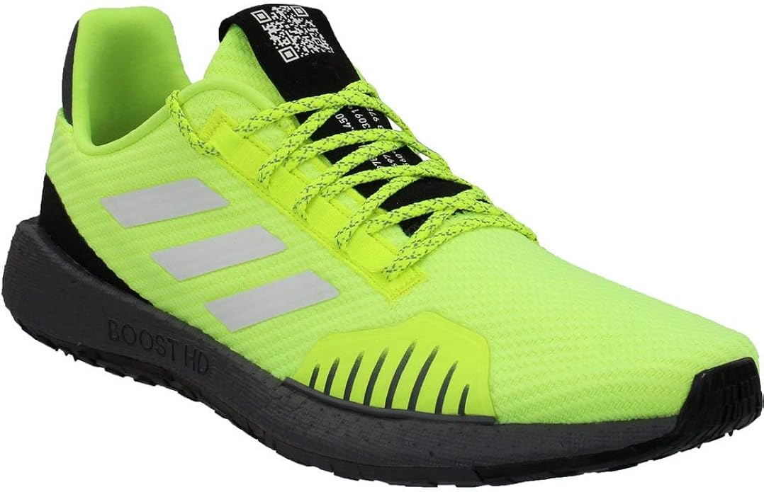adidas black and yellow shoes