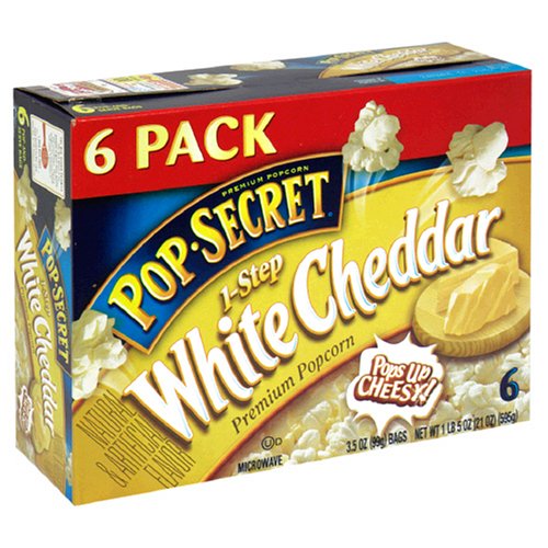 Betty crocker pop Secret White cheddar-6 pk 21oz (016000291553)