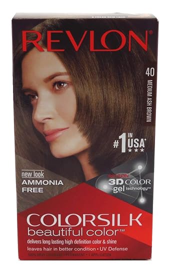 Amazon Com Colorsilk Beautiful Color 40 Medium Ash Brown Revlon