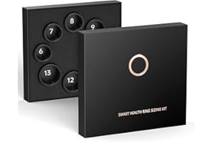 SEEKZERO Sizing Kit for Smart Ring, Size First Before You Buy - Choose from 8 Sizes - Sizes 6 to 13 - Find The Perfect Comfortable Ring Size, for Seek Zero Smart Ring Only