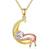 ZPMMPZ Animal Necklace 925 Sterling Silver Pendant Animal Jewelry Gift for Women Animal Lover