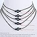 Single Genuine Peacock Pearl Choker Necklace on Black Leather Cord for Women (Peacock Pearl-16