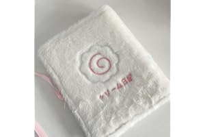 A5 Binder Photo Album Ballet Style Bowknot Plush Photocard Holder Photo Card Binder Album Notebook Stationery for Girls