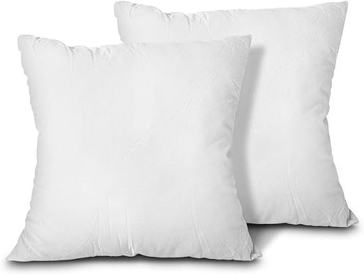 Amazon Com Edow Throw Pillow Inserts Set Of 2 Lightweight Down