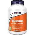 NOW Supplements, Taurine Pure Powder, Nervous System Health, Amino Acid, 227g