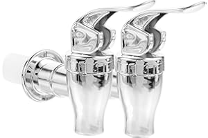 WOFASHPURET 2pcs Replacement Barrel Faucet Water Dispenser Spigot Tap for Beverage Jugs Beer Bucket Wine Making