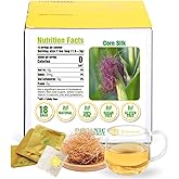Soilmount - Corn Silk Tea - |Corn Stigma Tea|Yu mi xu|玉米须|옥수수 수염| - Pure Herbal Tea - Natural, Organic, Non-GMO, Clean Ingredients, Caffeine Free (18 Tea Bags, Box 1)