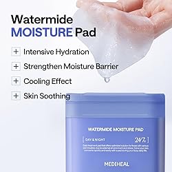 MEDIHEAL Watermide Moisture Pad - Square Cotton