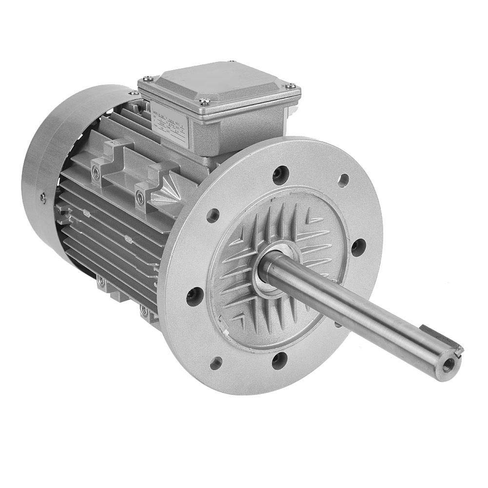Long Shaft Motor, KL-1500 Long Shaft High Temperature Motor with Cooling Fan DIY Machine Engine Accessory for Oven,Reflow Soldering Boiler,Tunnel Furnace